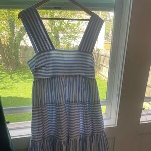 Anthropologie Striped Midi Dress NWT